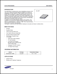 Click here to download S5A1903X01 Datasheet