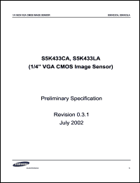 Click here to download S5K433LA03 Datasheet