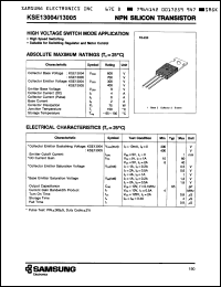 Click here to download KSE13004 Datasheet