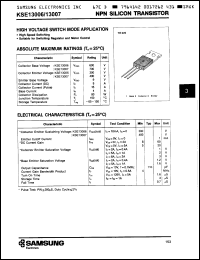 Click here to download KSE13006 Datasheet