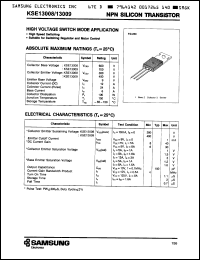 Click here to download KSE13008 Datasheet