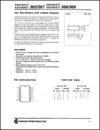 Click here to download KS74AHCT366DT Datasheet