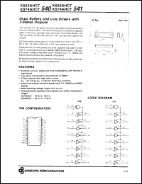Click here to download KS74AHCT540 Datasheet