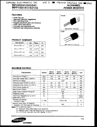 Click here to download IRFP142 Datasheet
