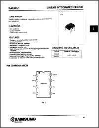 Click here to download KA2411N Datasheet