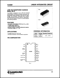 Click here to download KA3361D Datasheet