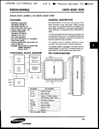 Click here to download KM23C4200B20 Datasheet