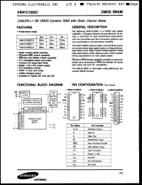 Click here to download KM41C1002AP7 Datasheet