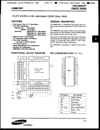 Click here to download KM681002J20 Datasheet