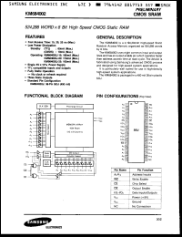 Click here to download KM684002J20 Datasheet