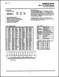 Click here to download KMM5334000A7 Datasheet