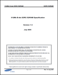 Click here to download K4T51163QB Datasheet