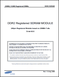 Click here to download M393T6450FZA-CC Datasheet