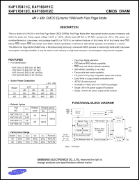 Click here to download K4F160411C-B Datasheet