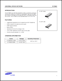 Click here to download S1T8603X-S0B0 Datasheet
