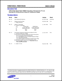 Click here to download KM681002A-15 Datasheet