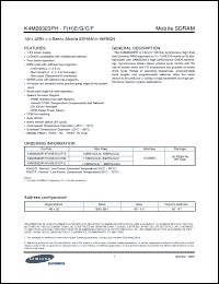 Click here to download K4M28323PH-F Datasheet