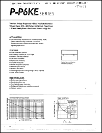 Click here to download P-P6KE180A Datasheet