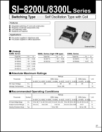 Click here to download SI-8200L-1 Datasheet