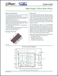 Click here to download SCM1104M Datasheet