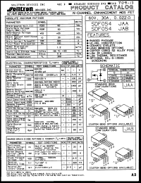 Click here to download SDF054JABSGU1N Datasheet