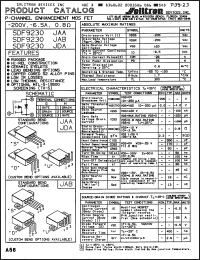 Click here to download SDF9230JAASGD1N Datasheet