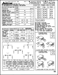 Click here to download SDS13045JAAJSD1N Datasheet