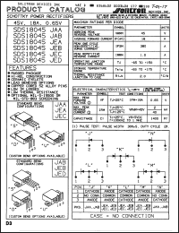 Click here to download SDS18045JECKZSN Datasheet