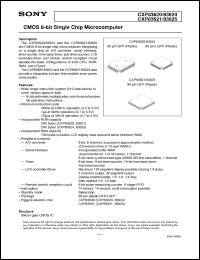 Click here to download CXP83625 Datasheet