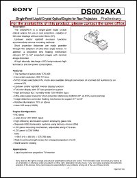 Click here to download DS002AKA Datasheet