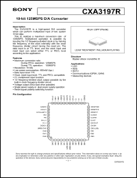 Click here to download CXA3197 Datasheet