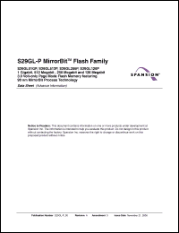 Click here to download S29GL512P13TFI020 Datasheet