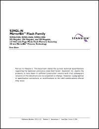 Click here to download S29GL512N11FFI023 Datasheet