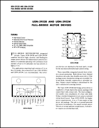 Click here to download UDN2952B Datasheet