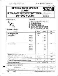 Click here to download SPD205 Datasheet