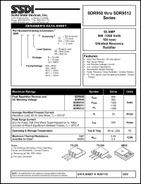 Click here to download SDR9511S2DBS Datasheet