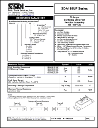 Click here to download SDA188DDDUFS Datasheet