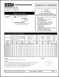 Click here to download SDA267CUF Datasheet