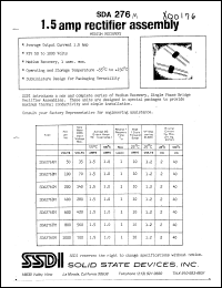 Click here to download SDA276 Datasheet