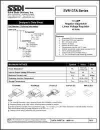 Click here to download SVR137AMDBS Datasheet