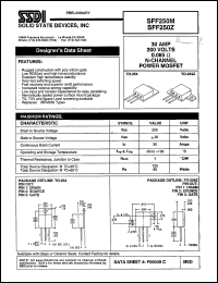 Click here to download SFF250M Datasheet