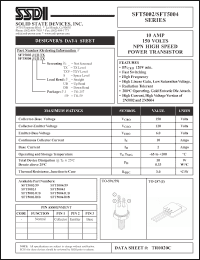 Click here to download SFT5004JDB Datasheet