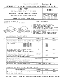 Click here to download SDR952P Datasheet