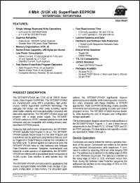 Click here to download SST28SF040A-120-4C-NH Datasheet