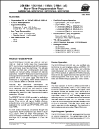 Click here to download SST27SF020 Datasheet