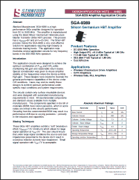 Click here to download SGA-9289 Datasheet