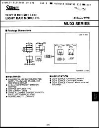 Click here to download MU03-2250 Datasheet