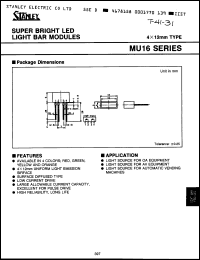 Click here to download MU16-2101 Datasheet