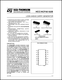 Click here to download HCF40182B Datasheet