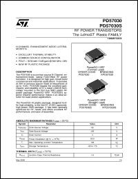 Click here to download PD57030S Datasheet